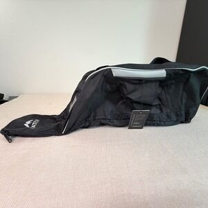 Matein Baseball or Tennis Racket Bag Black Padded Shoulder Strap Fence Hook NWT